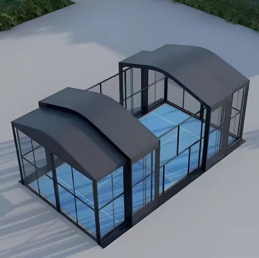 Introducing the Innovative Removable Roof Padel Court: Easy Installation and Superior Durability