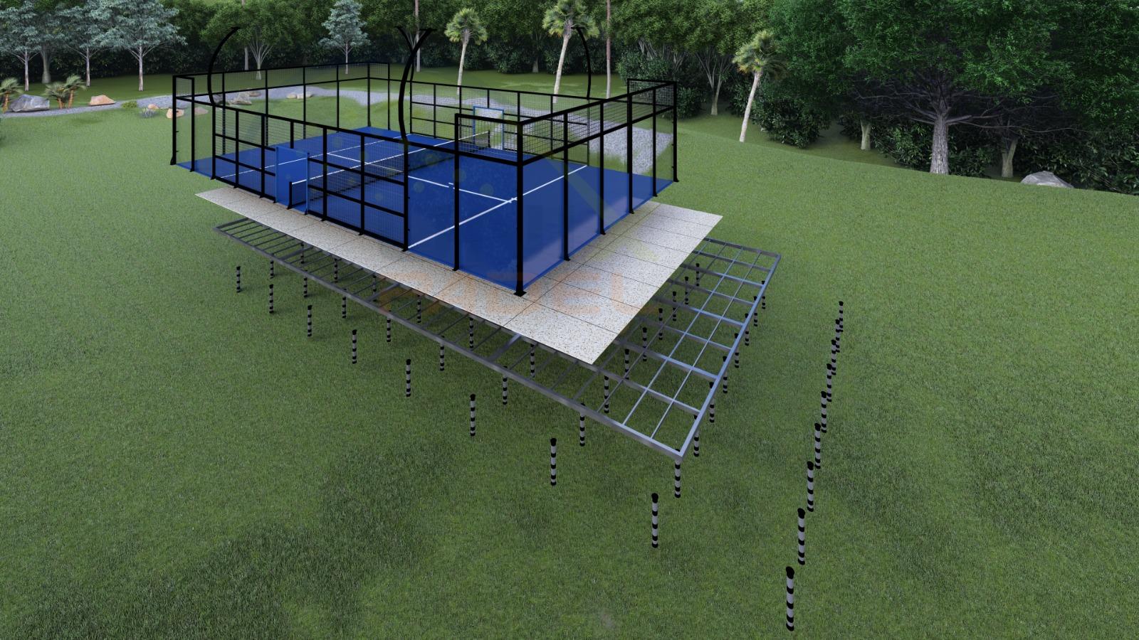 Rayjunsports Launches New Foundation-Free Padel Court System (No Civil Work Required)