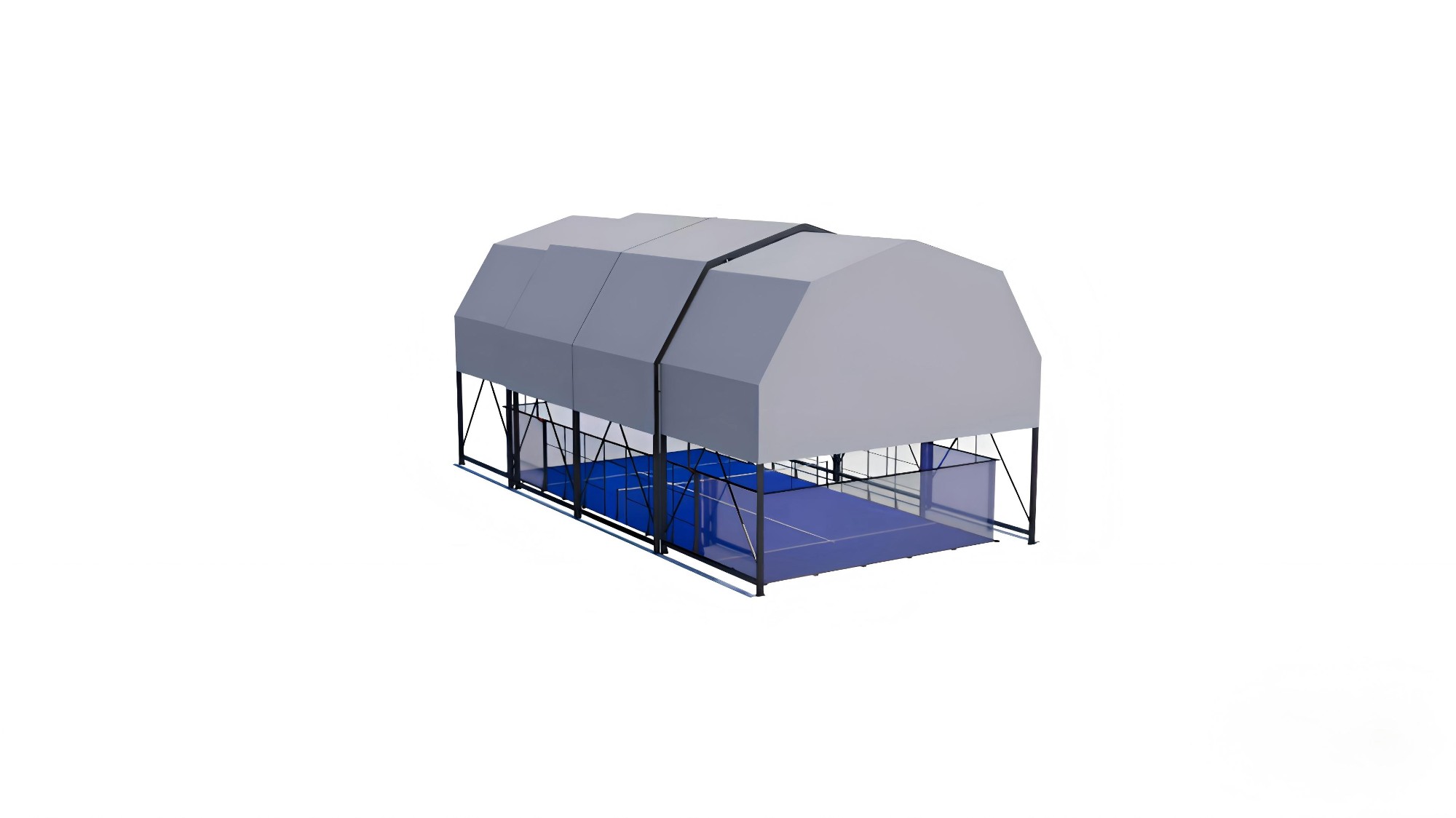 Padel Court Retractable Canopy